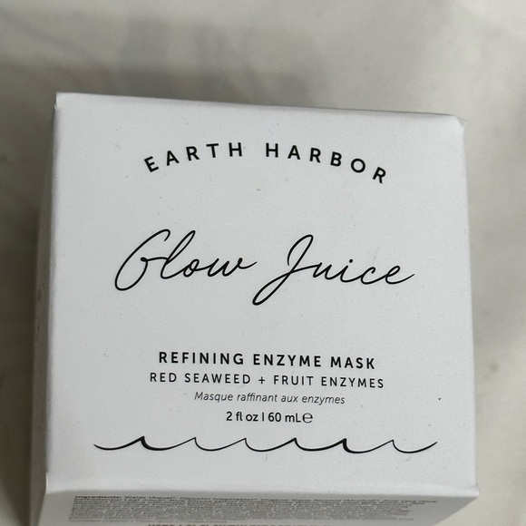 Earth Harbor Glow Juice Refining Enzyme Mask NIB - Picture 2 of 4